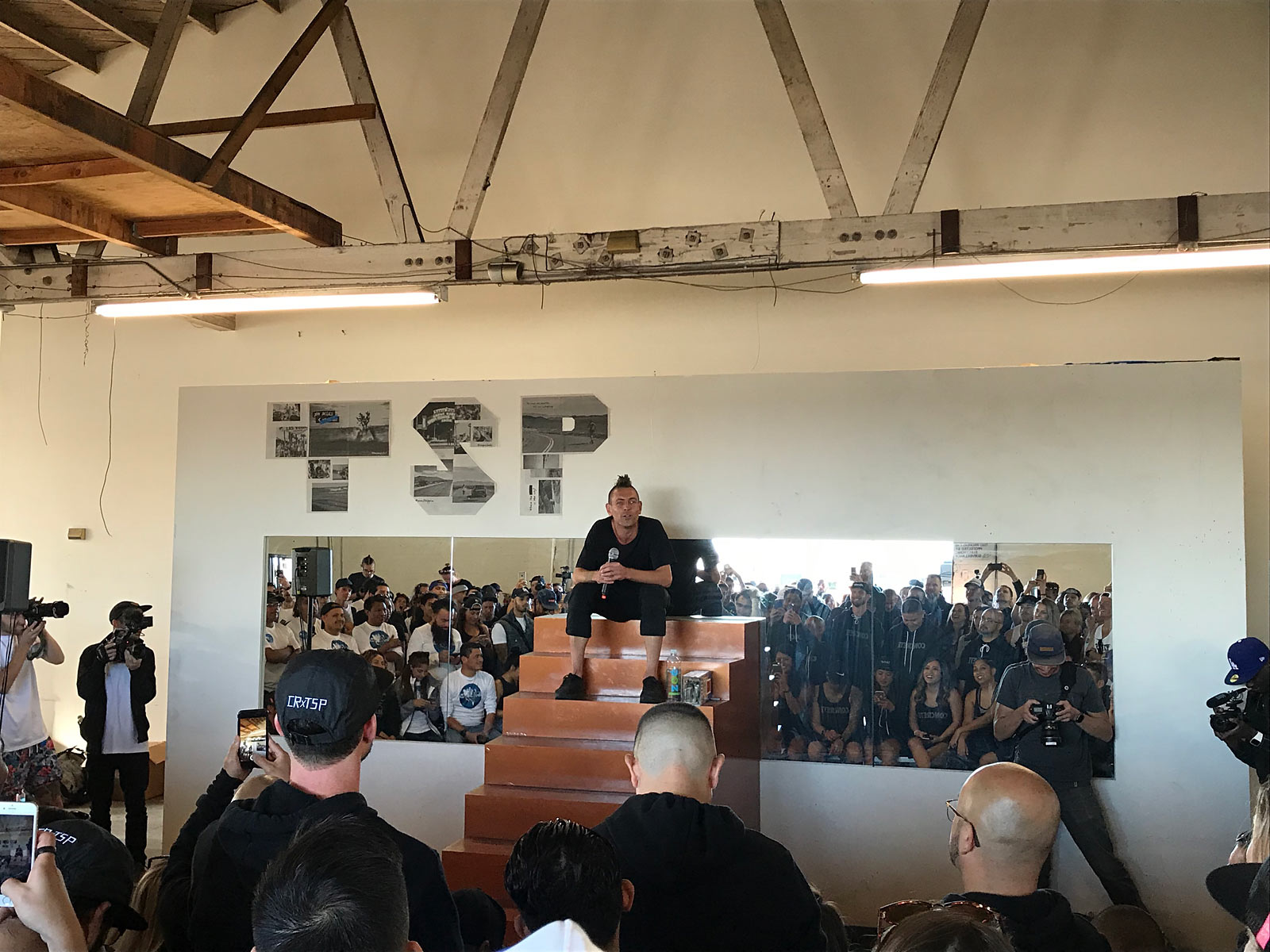 The Speed Project, Briefing Session 2018, Los Angeles. Im Bild: Veranstalter Nils Arend 