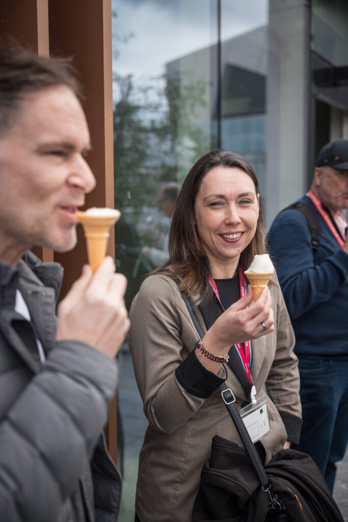 Im TikTok Headquarter in Dublin gibt's (auch) ein Eis © David Johansson