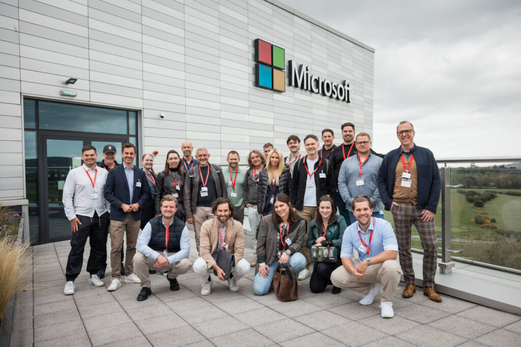 Am Dach des Microsoft Headquarter in Dublin © David Johansson