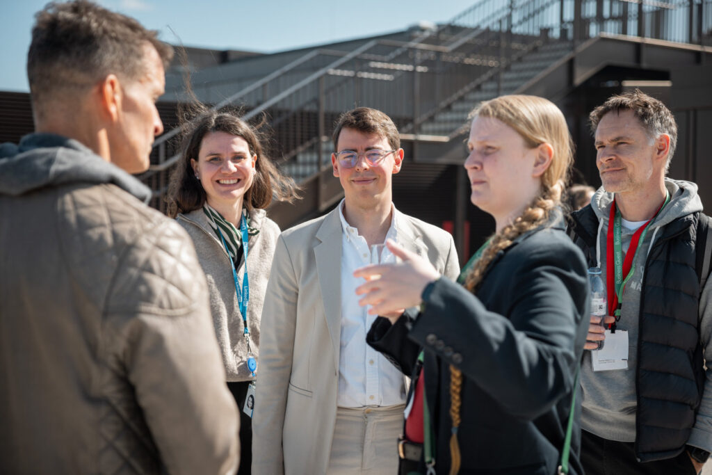 Zu Besuch bei LinkedIn – Firmenzentrale Dachterrasse Irland, Dublin © David Johansson