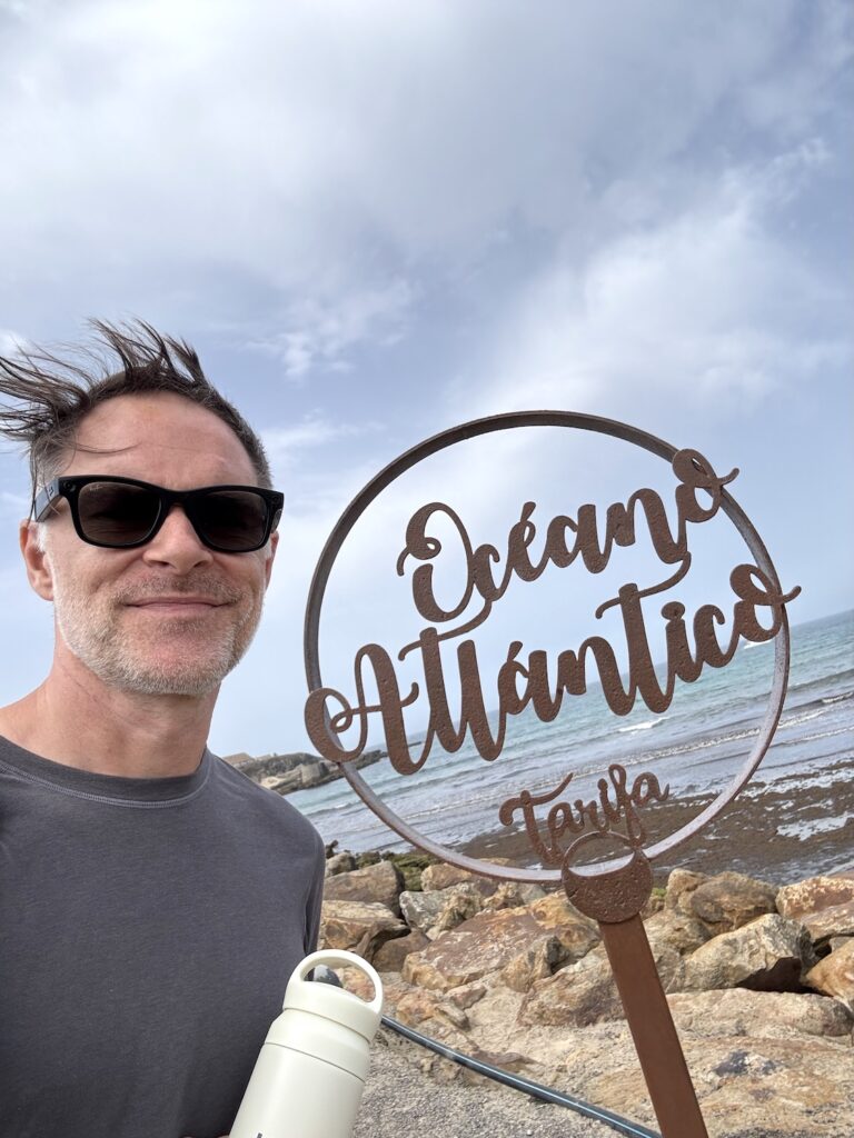 Der Atlantik hinter mir