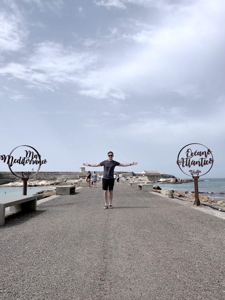 Mittelmeer oder Atlantik? In Tarifa hast du die Wahl!